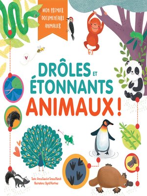 cover image of Drôles et étonnants animaux !